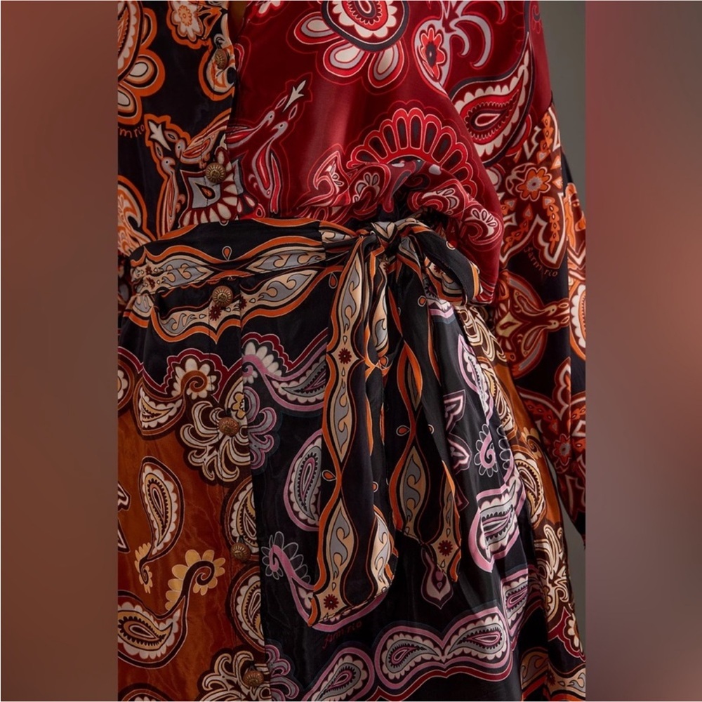 Farm Rio Printed Mini Shirt Dress - Picture 11 of 16